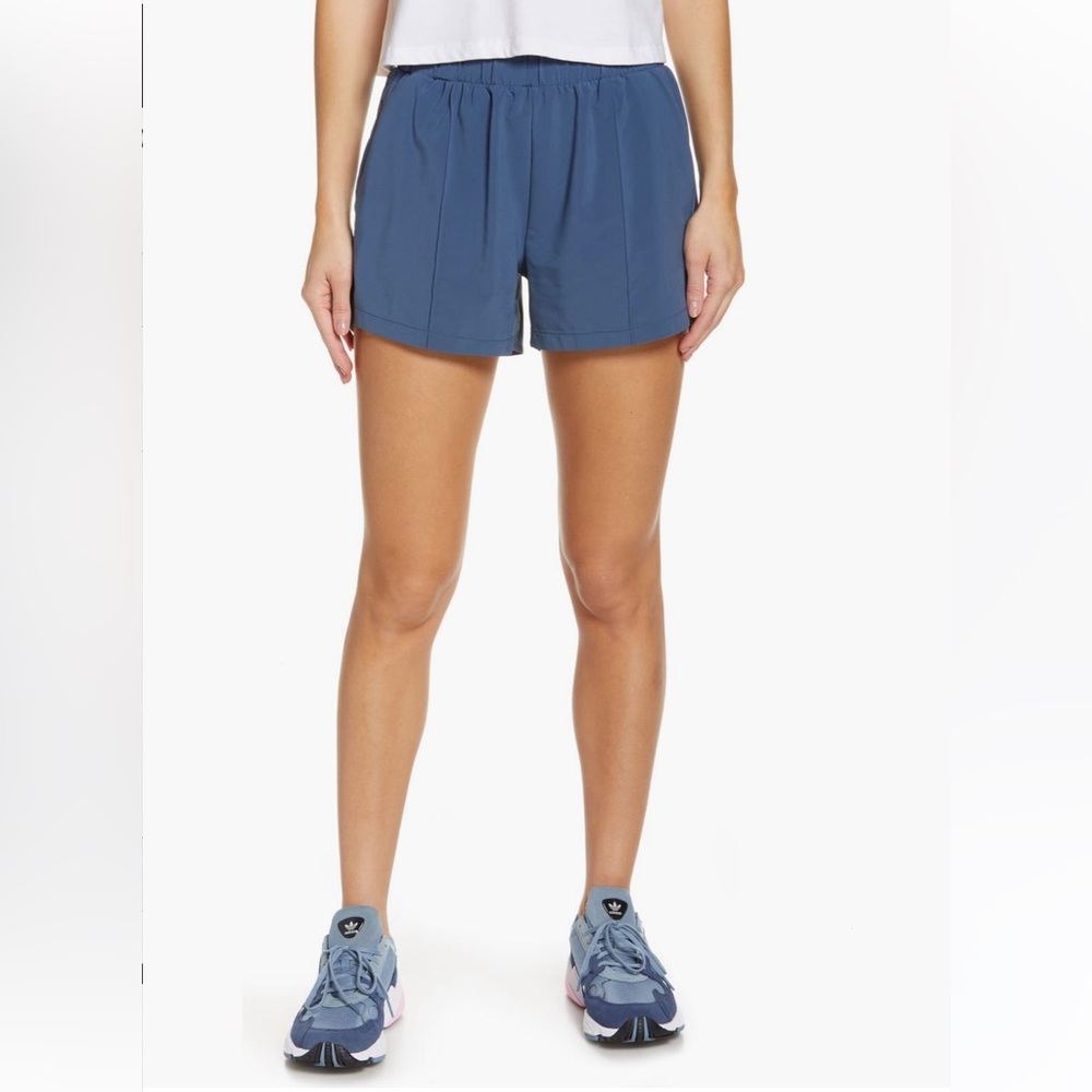 Zella Taylor Getaway High Waist Stretch Recycled Polyester Shorts